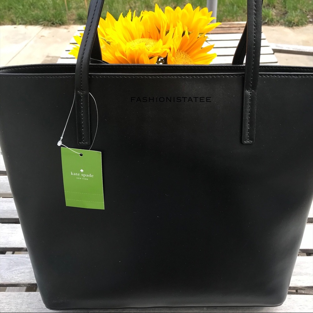 Kate spade shoulder bag Karla Seton tote black New - Picture 2 of 7
